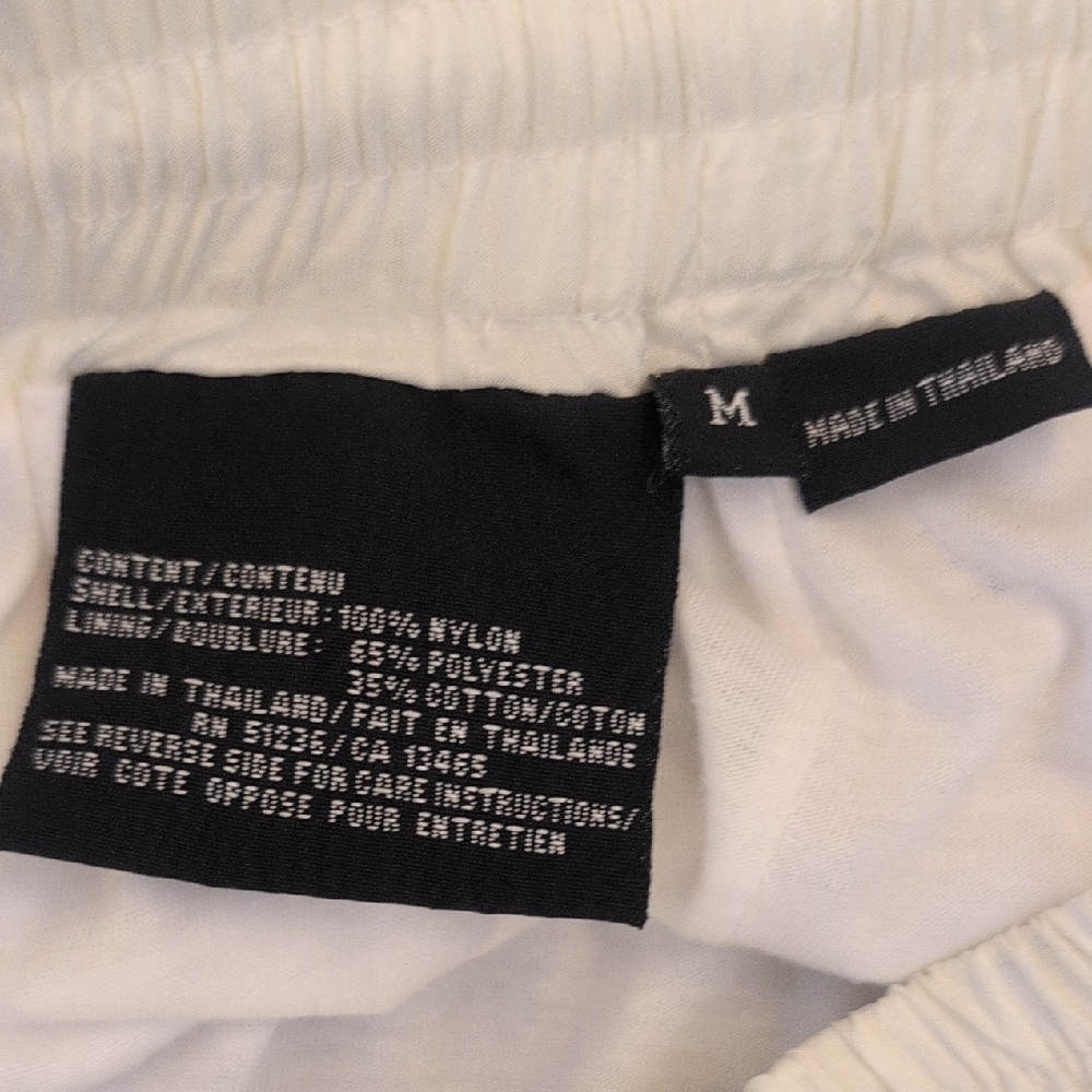 Vintage White & Black Colorblock Track Joggers - Casual Athletic Set - Picture 7 of 11